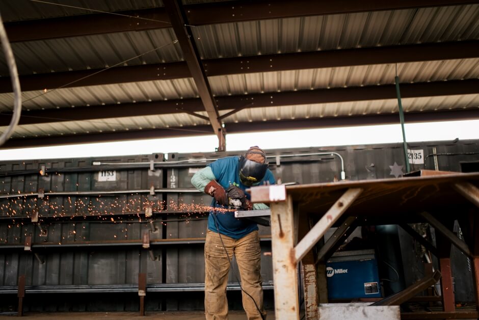 Precise Modified Shipping Container Fabrication and Welding